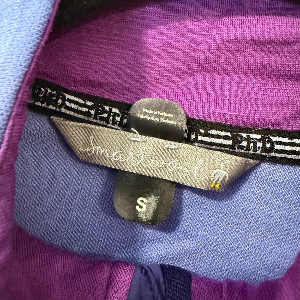 Smartwool Women's Two-Tone Puffer Jacket - Purple and Blue - Picture 8 of 8